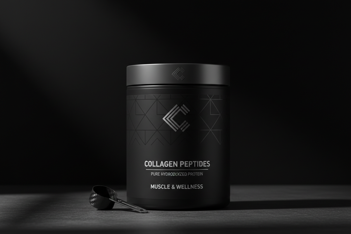 Collagen powder for men's skin, joints and recovery